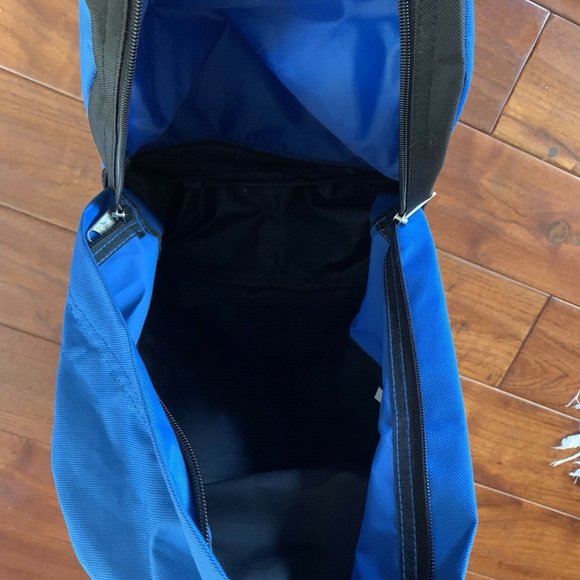 Everest Backpack Front & Side Pockets Royal Blue Black + school supplies 🆕NEW! - Picture 9 of 12